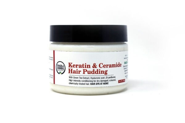 Sage & Herbs keratin and ceramide hair pudding - Fast Shipping to USA & Canada