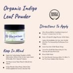 Sage & Herbs Organic Indigo Leaf Powder ? Hair Colour - Fast Shipping to USA & Canada - Image 2
