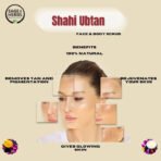 Sage & Herbs Shahi Ubtan Face & Body Scrub - Fast Shipping to USA & Canada - Image 2