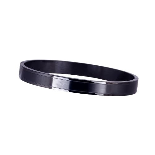 MEENAZ Bracelet for Man Black Stylish Boys brother boyfriend gents/Fashion Kada for men/Rakhi Bracelets for Men Metal/Stainless Steel Kada Hand Mens Kadas Bracelet valentine Gift open kada - Fast Shipping to USA & Canada