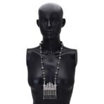 Shreyadzines Traditional German Silver Boho Designer Oxidized Silver Ghungroo Statement Choker Necklace Women. - Fast Shipping to USA & Canada - Image 4