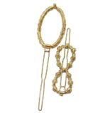 ANNACREATIONS Women's Pearl Word Hair Clips, Rhinestone Crystal Letter Hair Pins Hair Accessories for Girls & Women (Lock Stone 6) 6 Pieces - Fast Shipping to USA & Canada - Image 4