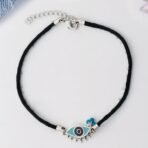 Voylla Evil Eyes Enamelled Eye Motif Anklet - Fast Shipping to USA & Canada - Image 3