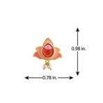 VOYLLA Forever More Floral Pink Stone and Pearls Ring|Enameled Ring For Women|Adjustable Ring|Wedding|Gift For Women| - Fast Shipping to USA & Canada - Image 7