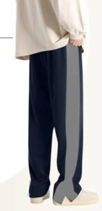 MiraMichi Men's Stretchable Lycra Track Pants | Slim Fit Activewear for Gym, Yoga & Casual Wear - Fast Shipping to USA & Canada - Image 5