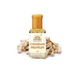 SriSatymev Chandan Premium Attar - Sandalwood Ittar, Perfume, Scent, 10ml (Pack of 10) - Fast Shipping to USA & Canada