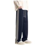 MiraMichi Men's Stretchable Lycra Track Pants | Slim Fit Activewear for Gym, Yoga & Casual Wear - Fast Shipping to USA & Canada - Image 2