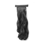 VIEWS 24 Inches Hair Extensions Wavy Ponytail Hair looking Scale Ponytail Hair Wig/Extension Ponytail Long Hair Curly Hair Black Colour - Fast Shipping to USA & Canada - Image 6