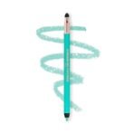 Makeup Revolution- Streamline Waterline- Eyeliner Pencil-Teal |Ultra Creamy and Pigmented texture |Smooth and buttery application |Smudge proof | Built in smudger for smokey looks | 1.3gm - Fast Shipping to USA & Canada - Image 2
