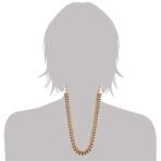 I Jewels 18K Gold Plated South Indian Multicolour Stone Long Necklace & Earrings (MC041) - Fast Shipping to USA & Canada - Image 6