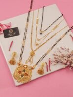 Brado Rose Gold AD Stone Choker Necklace Set with Drop Earrings - Fast Shipping to USA & Canada - Image 4