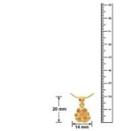 Mahi Exa Collection Ganesh Gold Plated Religious God Pendant with Chain for Men & Women PS6012012G - Fast Shipping to USA & Canada - Image 5