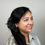 Pretty Goals Handmade Designer Hair Claw Clip for Girls and Women, Large Floral Clutcher with Fabric Roses and Glitter, Strong Grip for Bun and Ponytail Styling (Black) - Fast Shipping to USA & Canada - Image 3