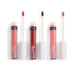 Makeup Revolution Lipstick Set Multi (Matte) Intensely Pigmented & Long-Lasting, Velvet Water Proof Lip Makeup, Vegan & Cruelty-Free (2) - Fast Shipping to USA & Canada - Image 3