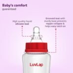 LuvLap Anti-Colic Wide Neck Feeding Bottle 150ml - Fast Shipping to USA & Canada - Image 4