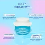 DOT & KEY 72Hr Hydrating Gel + Probiotics Moisturizer For Face With Hyaluronic Acid, Kombucha & Rice Water Lightweight Gel Oil Free Moisturizer | For Oily, Dull & Uneven Skin Tone I For All Skin Types | 60Ml - Fast Shipping to USA & Canada - Image 4