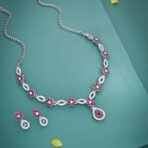 Brado Silver AD Pendant Necklace & Earrings - Fast Shipping to USA & Canada - Image 6