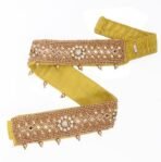 SIGNY Dhaga Ring Original Mirror Work, Adjustable Waist Hip Belt Kamarbandh for Saree, Saree Belt, Gown & Dress, Sontada Patti Vadanam kamarband for Women? - Fast Shipping to USA & Canada - Image 5