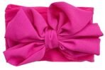 ANNACREATIONS Premium Designer Soft Flower Bow Hairband, Plastic Headband Hair Accessories For Baby Girls, Pack Of 6 - Assorted - Fast Shipping to USA & Canada - Image 4