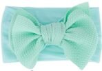 ANNACREATIONS Premium Designer Soft Flower Bow Hairband Headband Hair Accessories For Baby Girls, Pack Of 6 - Multicolor - Fast Shipping to USA & Canada - Image 6