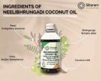 Sitaram Ayurveda Neelibringadhi Hair Oil (450ML) | Kerala Ayurvedic Neelibhrungadi Thailam | Neelibringadi Keram Herbal Oil For Healthy Hair - Fast Shipping to USA & Canada - Image 6