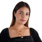 Shreyadzines Fashion Latest Multilayer Western Neckpiece Neck Chain Necklace for Women and Girls - Fast Shipping to USA & Canada - Image 3
