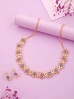 Brado Gold-Plated Stone Necklace Set - Fast Shipping to USA & Canada - Image 3