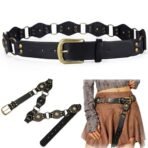 TecoKart? Vintage Belt for Women ? PU Leather Ladies Belt with Chunky Buckle, Stylish Y2K Belts for Cowgirls, Perfect for Jeans, Dress & Western Rodeo Outfits - Fast Shipping to USA & Canada - Image 2