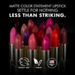 Milani Color Statement Lipstick Matte Finish, Teddy Bare, 3.97g - Fast Shipping to USA & Canada - Image 5