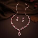 Brado Rosegold AD Necklace & Earrings Set - Fast Shipping to USA & Canada - Image 6