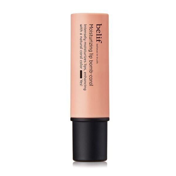 Belif Moisturizing Lip Bomb, Tinted Lip Balm For Dry & Chapped Lips (Coral) 3g - Fast Shipping to USA & Canada