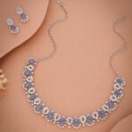 Brado Silver Polish AD Choker Necklace Set - Fast Shipping to USA & Canada - Image 6