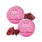 Nat Habit Lip Balm Fresh Infused Pomegranate Rose Lip Butter With Desi Ghee & Raw Honey For Lip Pigmentation, Lightening, Dark And Chapped Lips (10gm) (Pack of 2) - Fast Shipping to USA & Canada - Image 2