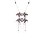 VOYLLA Abhira Choker Necklace for Women |Oxidised Necklace for Women|Everyday|Festive|Wedding|Gift for Women| - Fast Shipping to USA & Canada