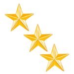 Mahi Shining Combo of Star Lapel Pins Badges for Men (PACO1105641PR) - Fast Shipping to USA & Canada