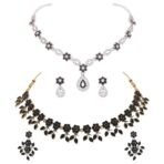 Brado Gold & Silver Black & White AD Choker Combo - Fast Shipping to USA & Canada - Image 2
