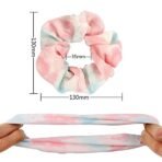FAMEZA 12 Pcs Chiffon Hair Bands Ponytail Ties Hair Scrunchies Flower Hair Scrunchies Girl Hair Accessory, Great For Casual And Party Dress, Multicolor - Fast Shipping to USA & Canada - Image 3