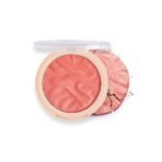 Makeup Revolution Blusher Reloaded Rhubarb & Custard |Pressed sheer velvet powder blush |Finely milled super soft compact |Buildable coverage for a natural-looking flush of color | 7.5gm - Fast Shipping to USA & Canada - Image 2