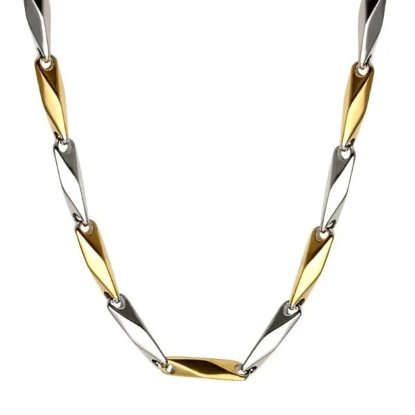MEENAZ Gold chain for man boys men Silver Stylish anti tarnish Neck Stylish Necklace Stainless Steel Chains Accessories Jewellery - Fast Shipping to USA & Canada