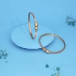 Brado Gold Polish AD Bangles (Kada) - Fast Shipping to USA & Canada - Image 7