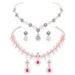 Brado Rosegold & Silver AD Choker Set (Pink/Grey) - Fast Shipping to USA & Canada - Image 2