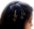 Gold Hair Clip Star Starfishes Hair Clip Pair Boho Hair Jewelry Accessories Christmas Gift Set for Kids Girls Women - Fast Shipping to USA & Canada - Image 4