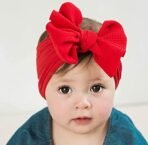 ANNACREATIONS Premium Designer Soft Flower Bow Hairband Headband Hair Accessories For Baby Girls, Pack Of 6 - Multicolor - Fast Shipping to USA & Canada - Image 7