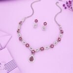 Brado Silver AD Pendant Necklace & Earrings - Fast Shipping to USA & Canada - Image 4