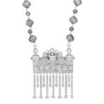 Shreyadzines Traditional German Silver Boho Designer Oxidized Silver Ghungroo Statement Choker Necklace Women. - Fast Shipping to USA & Canada - Image 3