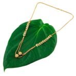 Brado Rose Gold AD Stone Choker Necklace Set with Drop Earrings - Fast Shipping to USA & Canada - Image 7