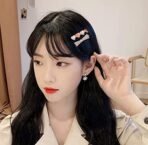 ANNACREATIONS Metal, Plastic Pearl Barrettes For Women, Multicolour (Pack of 14) - Fast Shipping to USA & Canada - Image 6