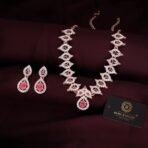 Brado Rosegold & Silver AD Choker Set (Pink/Grey) - Fast Shipping to USA & Canada - Image 7