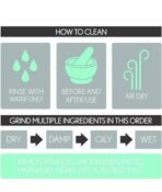 Mahi Store Mortar and Pestle Set Stone for Spices, Okhli Masher, Khalbatta, Kharal, Mixer, Natural & Traditional Grinder and Musal, Well Design for Kitchen 5.5 Inch (Grey) - Fast Shipping to USA & Canada - Image 7