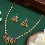 Brado Pearl Necklace Combo (Red/Green) Pack of 4 - Fast Shipping to USA & Canada - Image 6